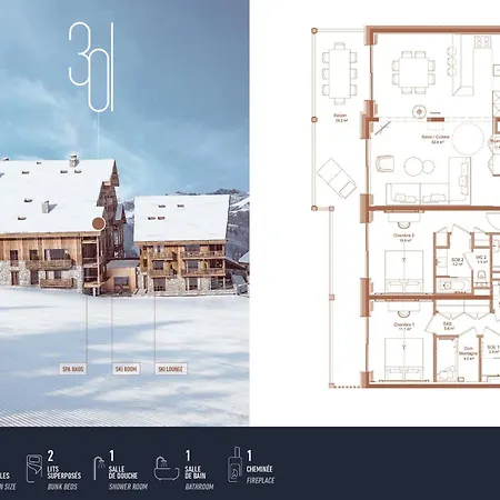 Antares Naos 301 - Luxury Inski Out *